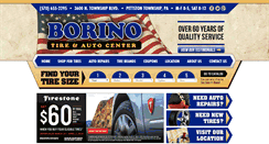 Desktop Screenshot of borinotireandauto.com